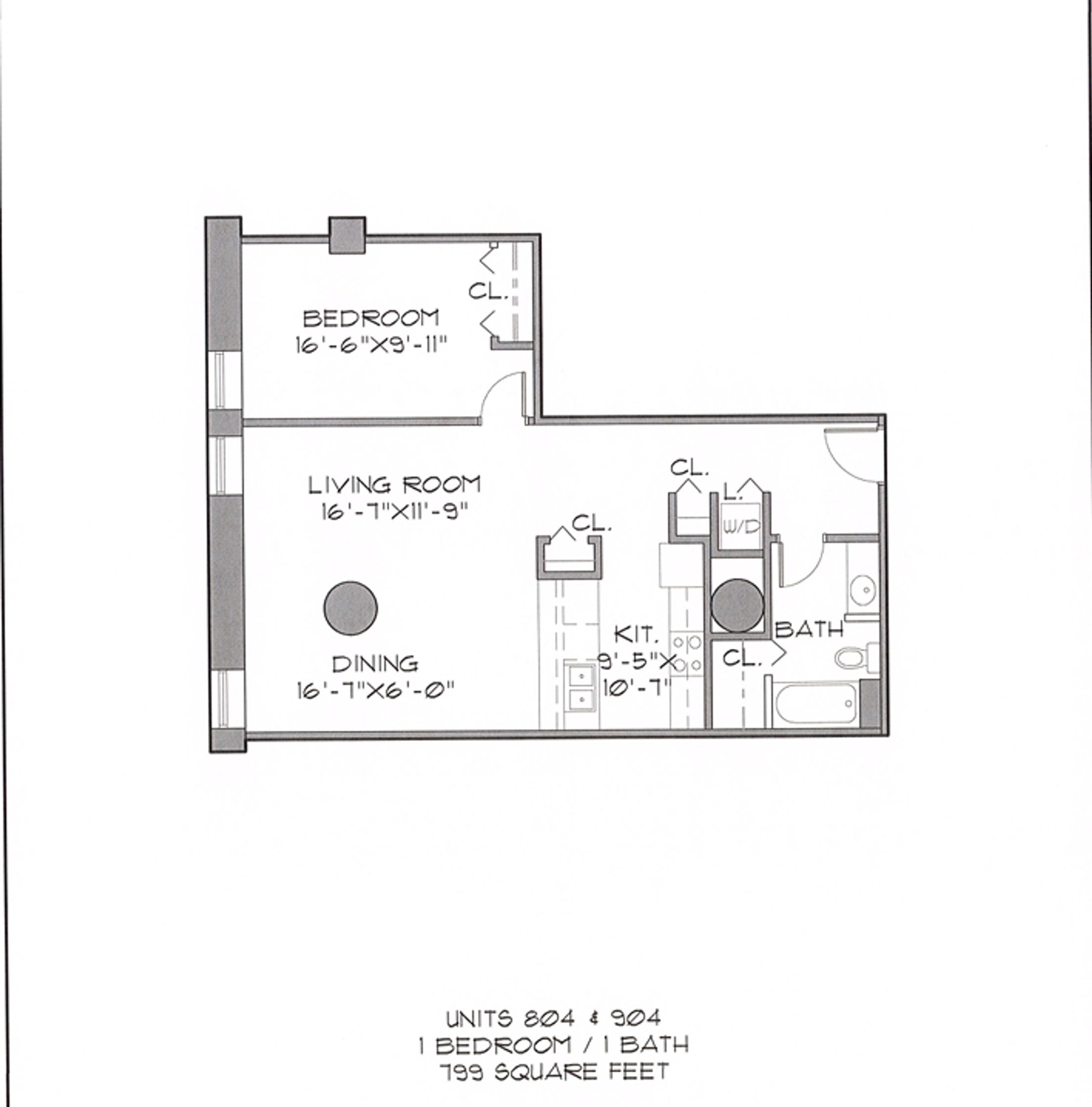 1x1 Bow floorplan image